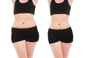 before and after weight loss exercises for the sides and abdomen